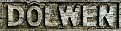 Original Dolwen wooden sign